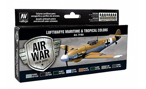 Vallejo Rlm Iii Set Model Air Paint, 17ml