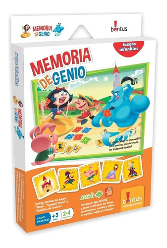 Juego Memoria De Genio Bontus Art 752