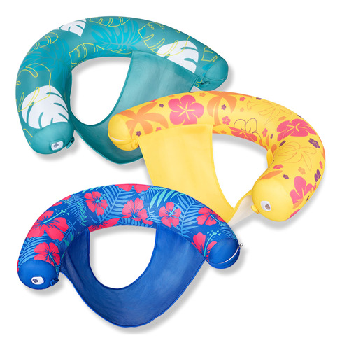 Sloosh Sillas Flotantes Inflables De Piscina Para Adultos, P