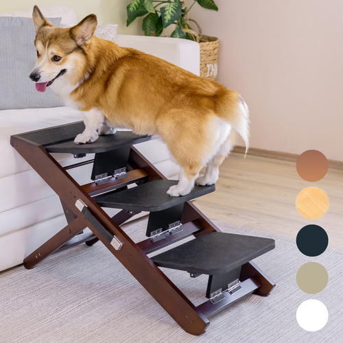 Escaleras Para Perros 2 En 1 Para Cama Y Sofá Ajustables Color Talle