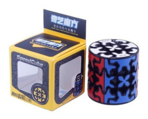 Cubo Rubik Profesional Cilindro Qy Crazy Gear Cube 