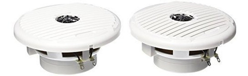 Jensen Msx65r 6.5  75w Altavoces Coaxiales, Plata / Blanco