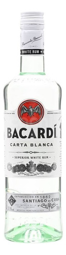 Ron Bacardi Blanco 750ml