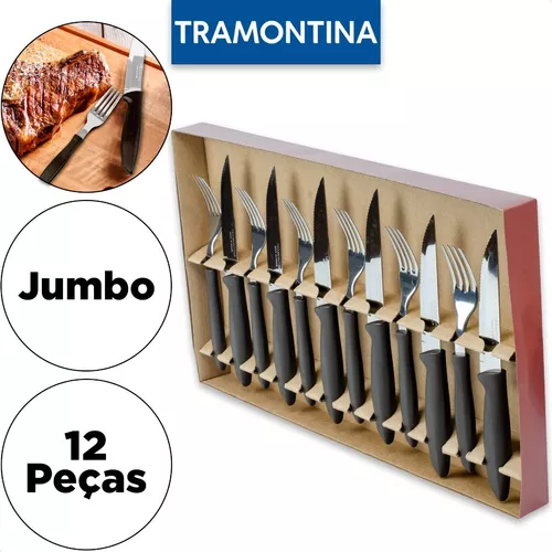 Kit Churrasco - Jogo 2PC - Garfo/Faca - Plenus