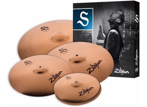 Zildjian Srockxl Set Platillos S Series Rock 14 18 20 22
