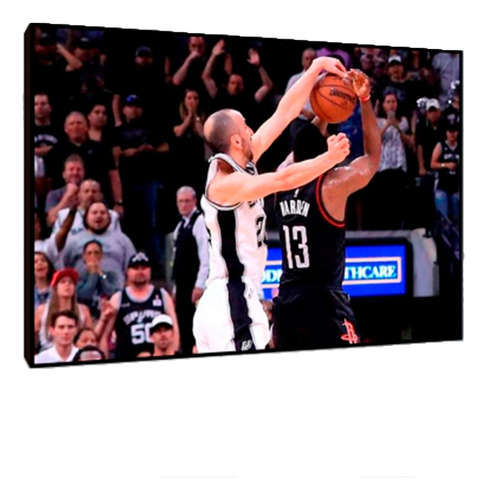 Cuadros Poster Deportes Basquet Ginobili M 20x29 (egb (18))