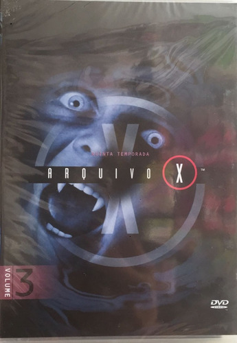 Dvd Seriado Arquivo X Vol.3 Quinta Temporada Dub/leg - Novo