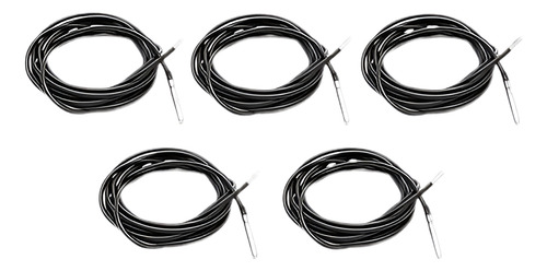 5 Sensores Temperatura Ntc S/conector Full Gauge Sb19 2,5m 