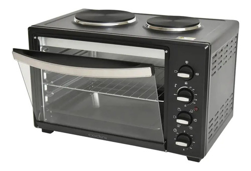 Imagen 4 de 6 de Horno Electrico Codini Doble Anafe 46 Lts Grill Bandeja 20a