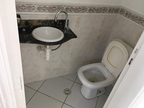 Imagem 8 de 26 de Sobrado Em Condomínio 3 Dormitórios 1 Suíte - Piscina - Canto Do Forte - Amf67