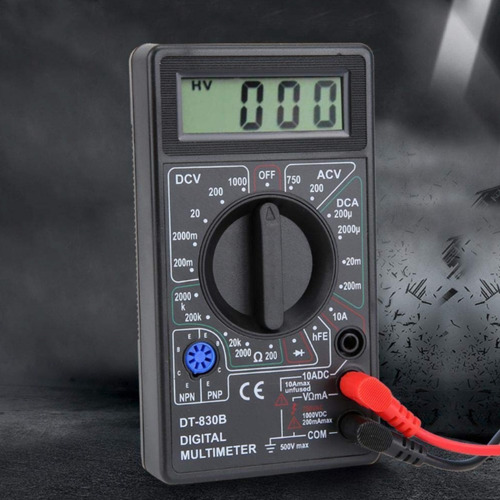 Multitester Digital Multimetro Portatil Tester Dt-830b