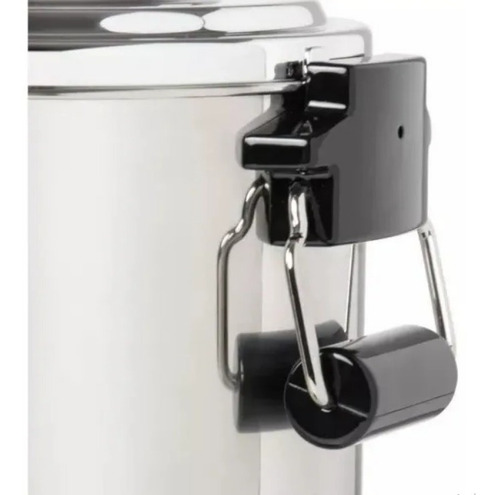 Cafetera Acero Inoxidable Doble Llave De Urna 45 Tazas
