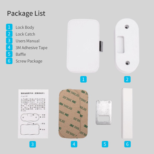 Archivador Adhesivo Nt Bt App Drawer Lock