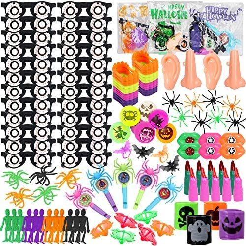 192 Pcs 24 Pack Halloween Prefilled Party Favors Set Bww4y