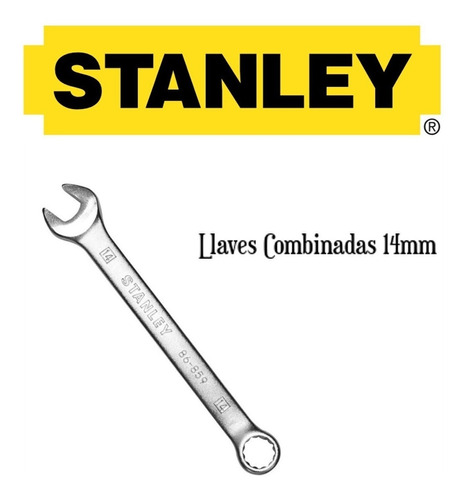 Llaves Combinadas 14mm Stanley