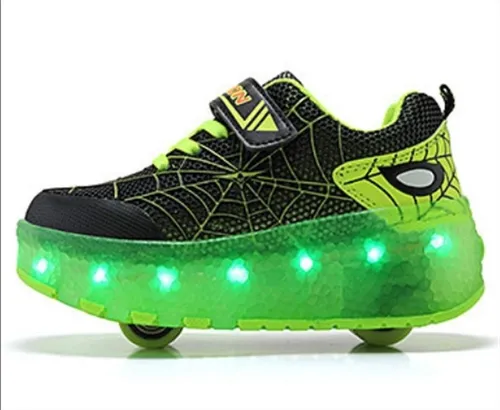 comprar Wheel Skates With Rechargeable Led Lights
