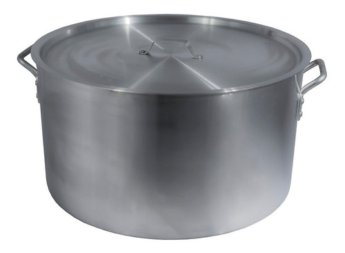 Olla Industrial Con Tapa Aluminio 60qt