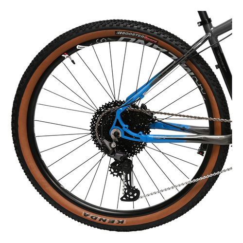 Bike 29 Garra7 Jaguar 1x12 Shimano Deore Susp. Ar + Trava