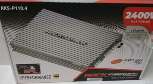 Imagen 7 de 10 de Amplificador Rock Series De 4 Canales Rks-p110.4