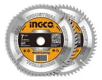 Comprar Disco Sierra Madera Set 2 Piezas Ingco 7-1\u002F4 30d Tsb118510