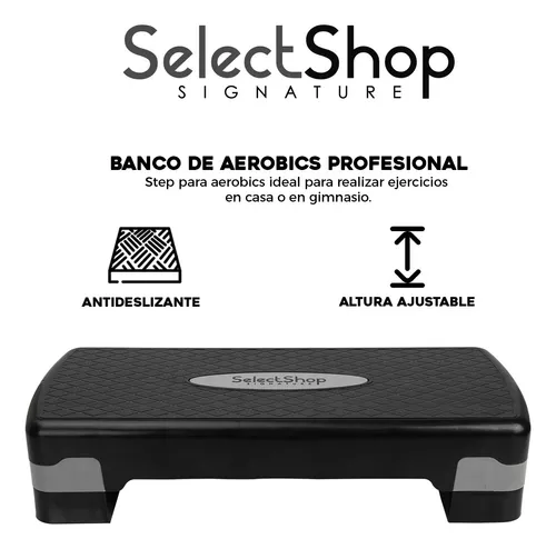 Step Banco Aerobics Ejercicio Fitness Crossfit Ajustable