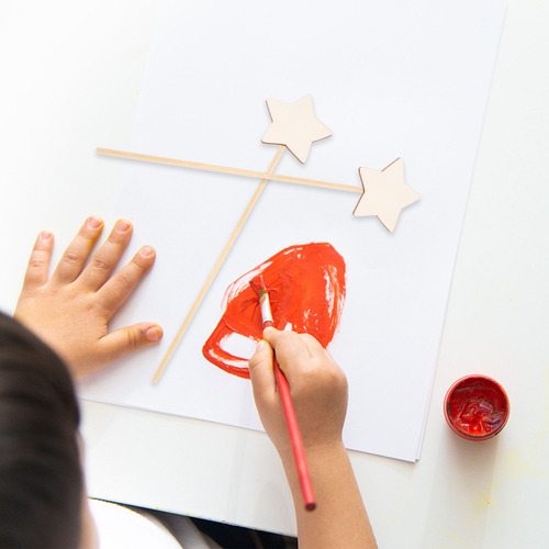 Juguete De Pintura Con Forma De Bastón De Hadas Para Niños,