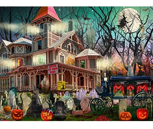 Haunted Mansion Jigsaw Puzzle 550 Piece By