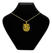 Comprar Cadena Y Dije Perro Chow Chow Mascota Oro 18k Amarillo 45 Cm