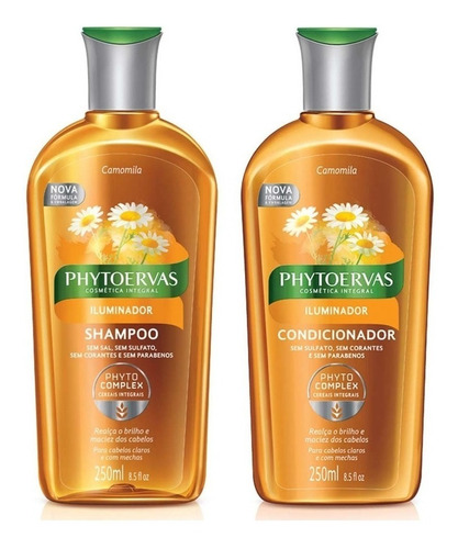 Kit Shampoo + Condicionador Iluminador Phytoervas