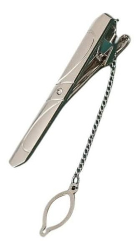 Pisa Corbatas Clip Para Corbata 6 Cm Con Cadena