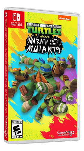 Tmnt Arcade Wrath Of The Mutants Nintendo Switch