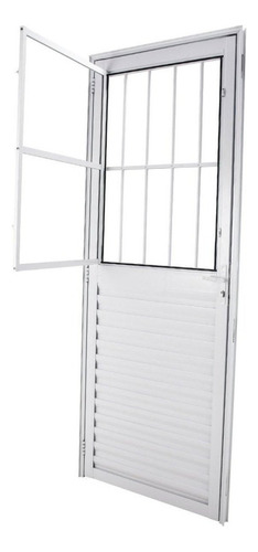 Porta Postigo Abertura Esquerda Vidro Mini Boreal 210x80cm