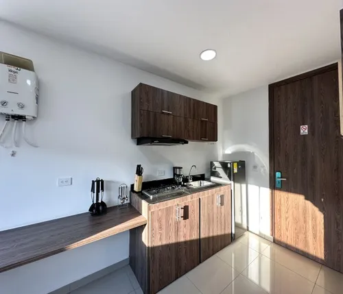 Se Alquila Lindo Apartaestudio En Quinto Piso Con Ascensor Para Renta Corta O De Larga Estancia