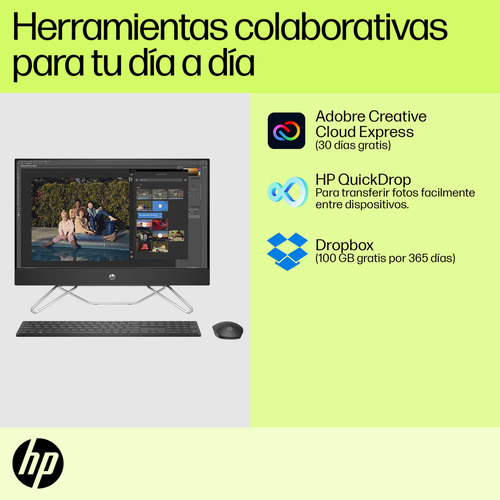 Computador Hp All In One Hp 24-cb1023la Intel Core I3 8gb Ram 512gb Ssd