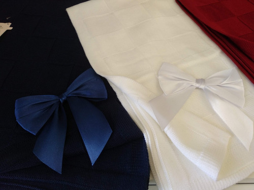 Manta Bebê Tricot Maternidade Tricô