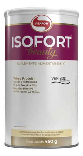 Kit 5 Unidades Proteína Em Pó Com Colágeno Vitafor Wpi / Wph