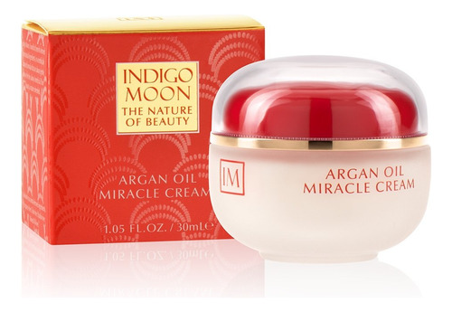 Indigo Moon Crema Milagrosa De Aceite De Argan, 1.05 Onzas