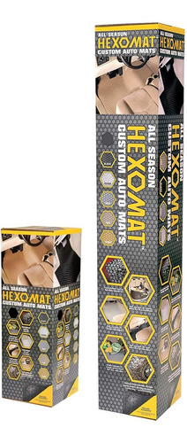 Intro-tech Mb-167-rt-b Hexomat Front And Second Row 4-pc. Cu