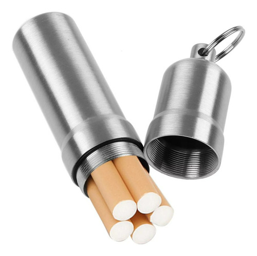 Mini Capsula Cigarrera De Aluminio Discreta