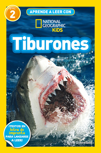 Aprende A Leer Con National Geographic Nivel 2 - Tiburones -