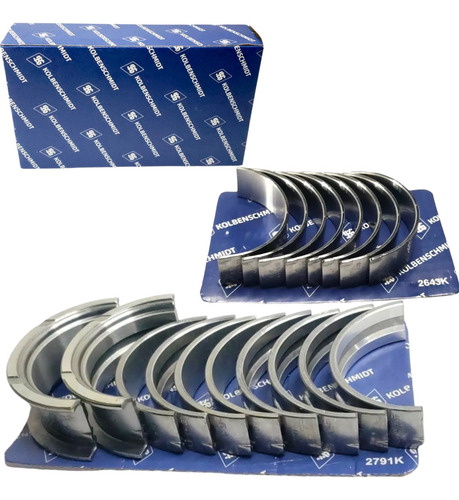 Kit Bronzina Mancal C Flange E Biela 050 Voyage 1.6 Ap 83-85