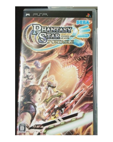 Phantasy Star Portable Para Psp Japones Umd Sony