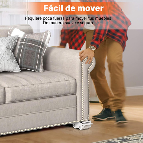 Soporte Ajustable Base Con Ruedas Para Mueble Multifuncional