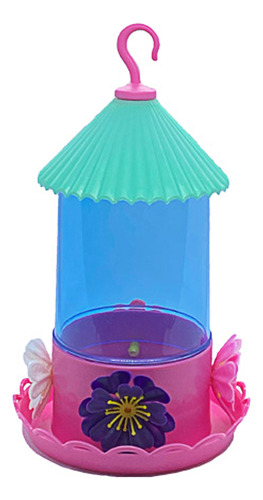 Bebedouro Colorido Beija-flor Com Chapéu Para Pássaros 250ml