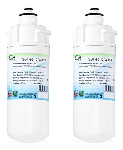 Swift Green Filters Sgf-96-12 Voc-s Filtro De Agua Comercia.