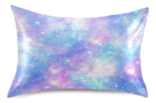 Funda De Almohada De Satén Star Tie Dye Tam.