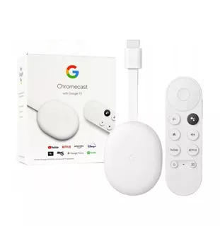 Google Chromecast With Google Tv 4 K + Cargador Original