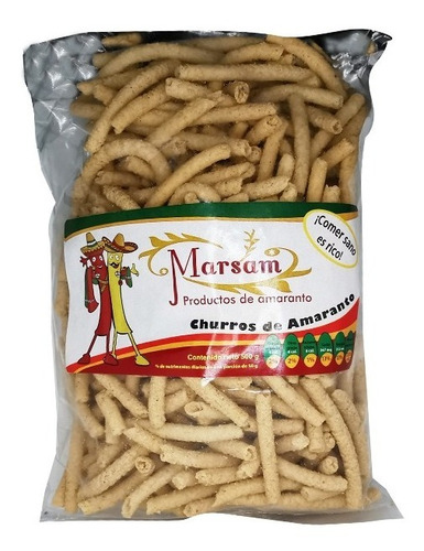 Imagen 1 de 3 de Churrito Amaranto Natural 500gr