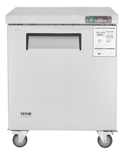 Vevor Refrigerador Comercial Congelado 28 7,4 Pies Cúbicos