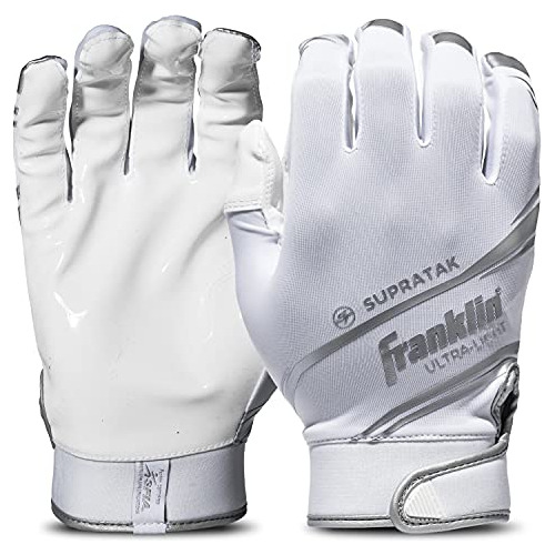 Guantes De Receptor De Fútbol Supratak De Franklin Sports, C